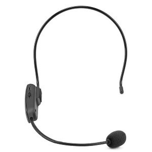 Radio FM Transmitter Wireless Mic Headset Tour Guide Diskon