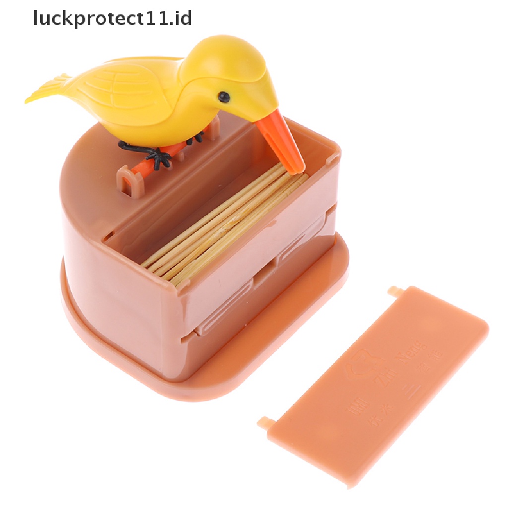 &lt; Luckprotect11. &lt; LuckproteksiHolder Tusuk Gigi Desain Burung Untuk Dekorasi Meja