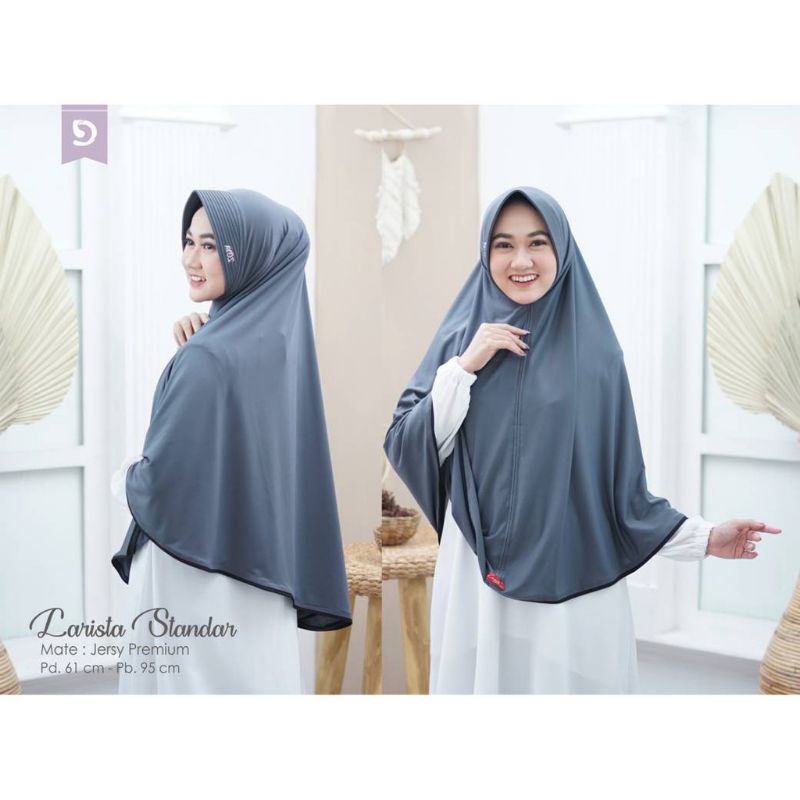 Larista standart hijab hijab instan Jilbab syar'i by dhea hijab ORI 100%