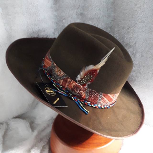 Topi fedora klasik etnik