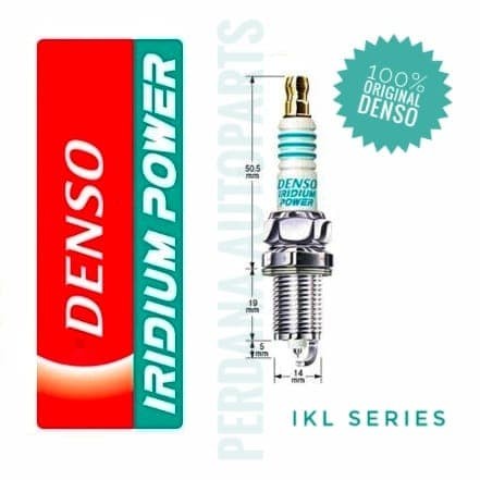 Busi Honda Jazz Ge8 2007-2014 Asli Denso Iridium Power