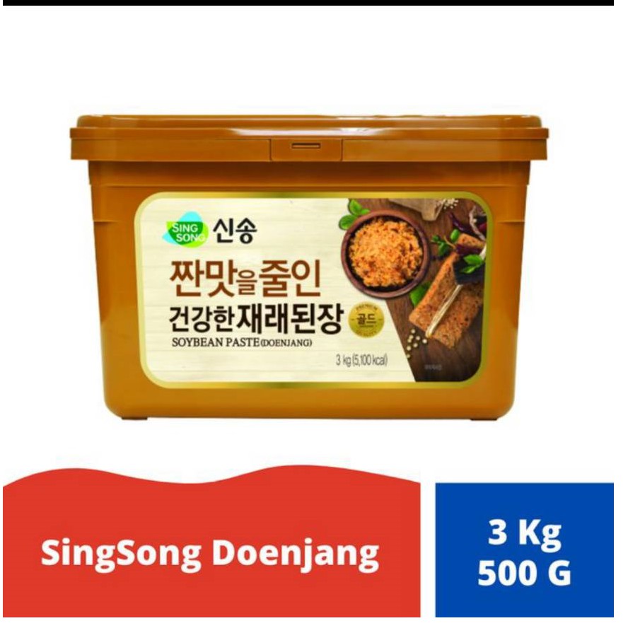

Sing Song Doenjang korean soybean sauce 500g / Doenjang Sauce Korea / saus korea