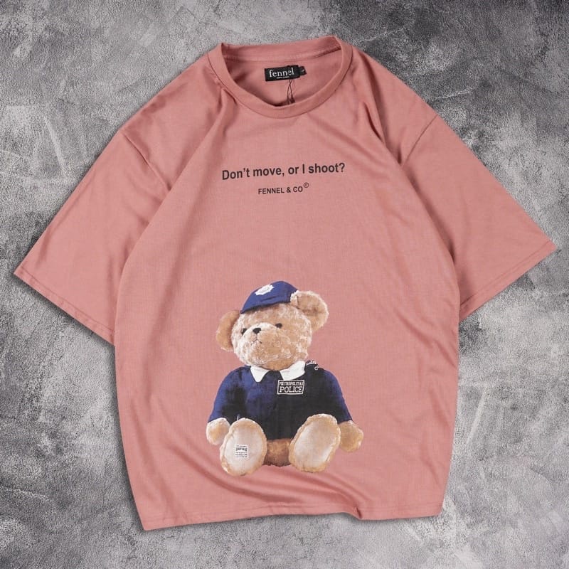 GSC - Baju OVERSIZE BAD HABBITS FONT / Kaos Oversize Terbaru-DON'T MOVE salem