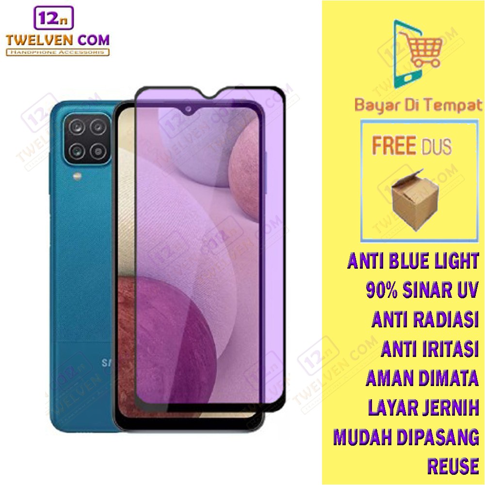 ANTI BLUE TEMPERED GLASS BLUE LIGHT Samsung A01 A01 Core A02 A02s A03 A03s A03 Core A10 A10s A11 A12 A2 Core A20 A20s A21 A21s