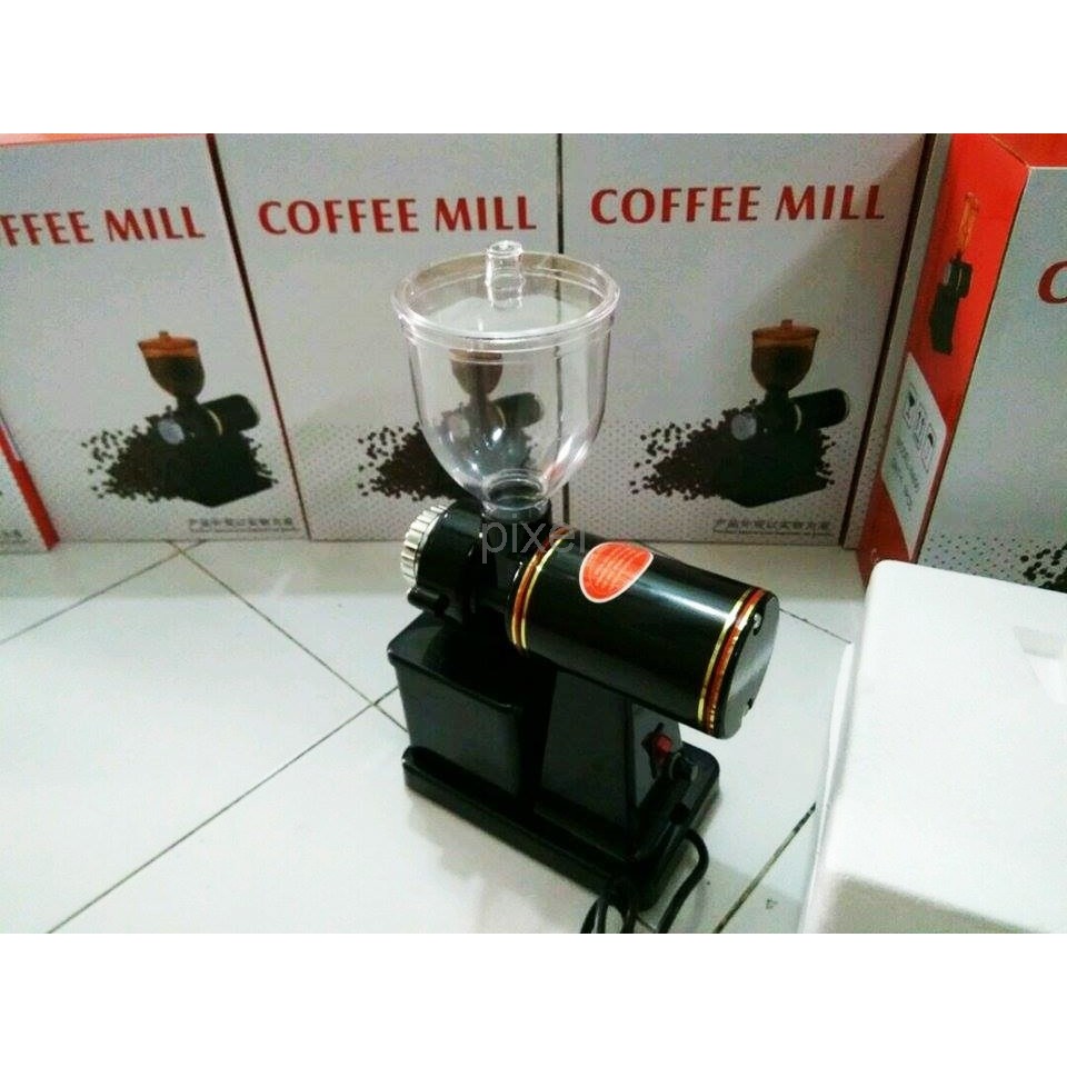 mesin giling kopi electric coffee mill grinder kopi model latina N600