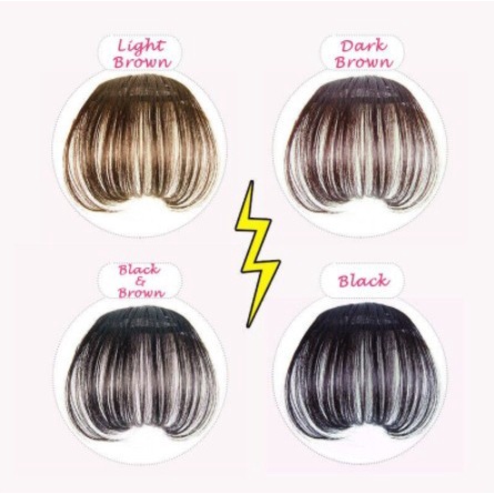 Poni rambut palsu - hair extension tipis model klip korea pony wig