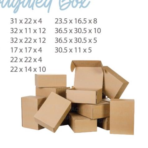 

ⅎ [Digipack] Brown Corrugated Box ID: 13 x 10 x 6 | Kotak | Kardus ★