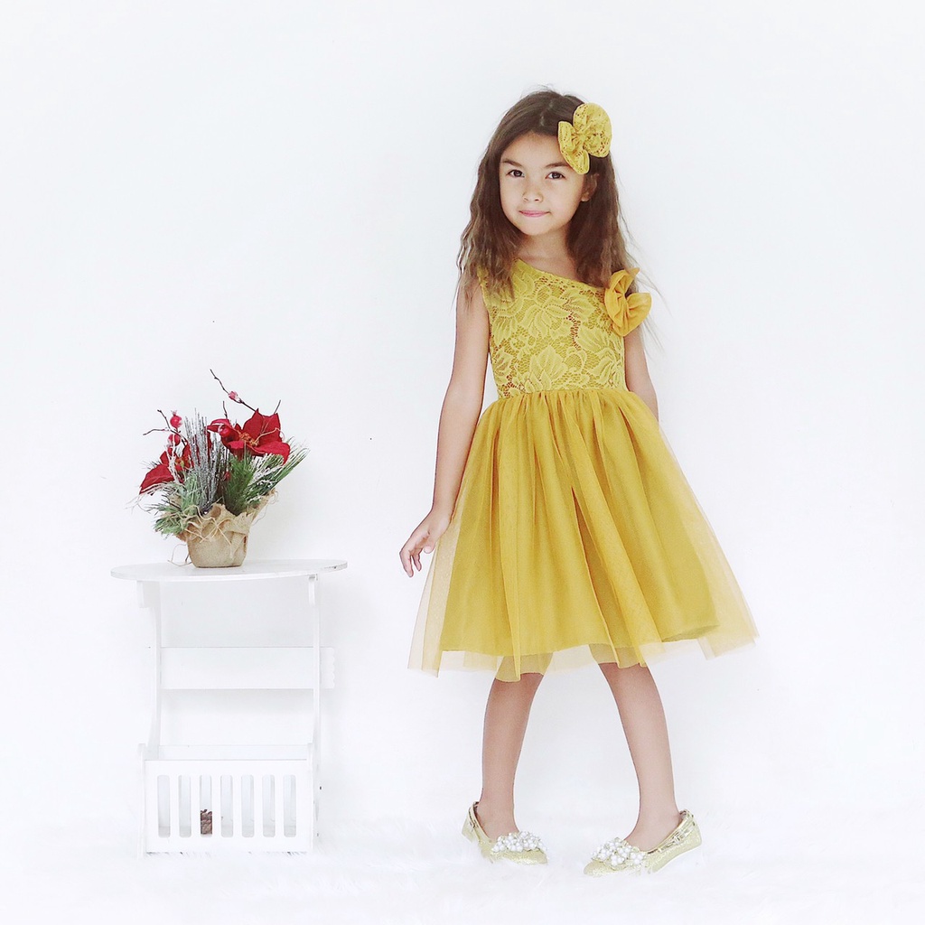 Dress Bella Anak Unik/Gaun Pesta Anak/Dress Anak