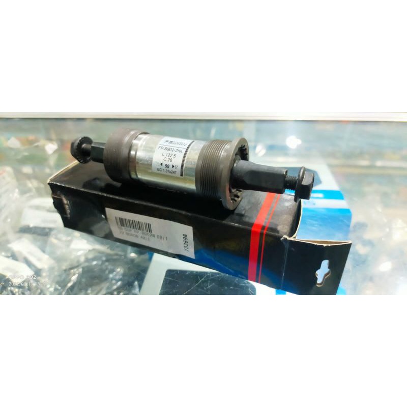 BB Bottom Bracket Bearing As Tengah Sepeda Polygon 122 mm MTB Balap Federal BMX