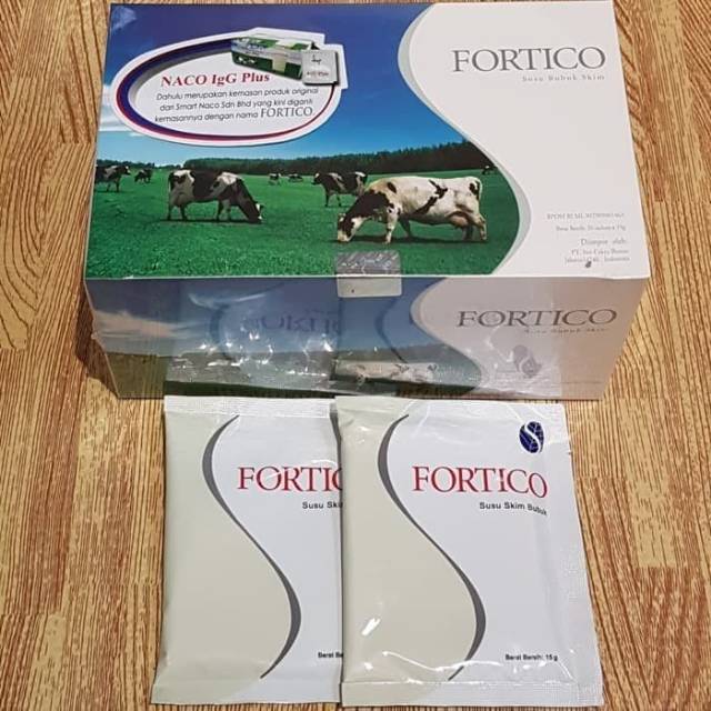 

Susu fortico 100% original isi 20 sachet