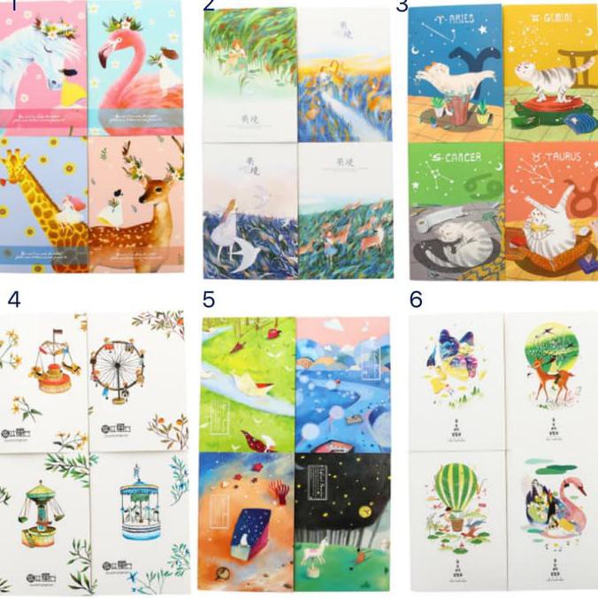 

BARU Buku Tulis B5 Zodiak, Merry Go Round, Animal