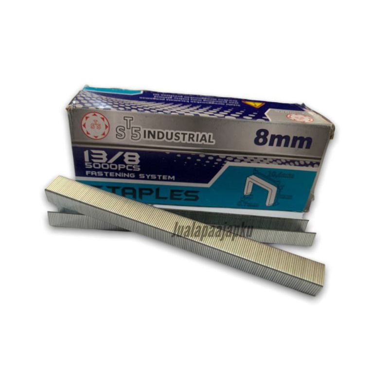 

Isi Staples / Isi Hekter Rapide 13/6mm 13/8mm isi 5000 pcs Merk BENZ/TORA/RAPESCO