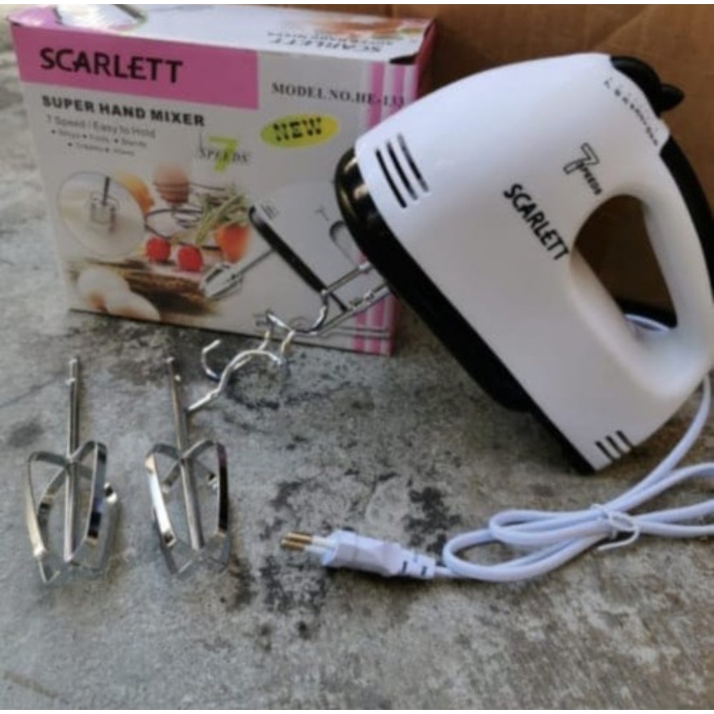 SCARLET Mixer Listrik Tangan Alat Dapur