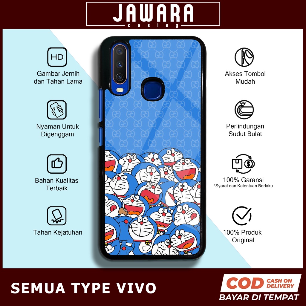 Case Vivo Y12 Y15 Y17 Case Hp Vivo Y12 Y15 Y17 Premium Glossy Jawara Casing [DRMN] Casing Hp Vivo Y1