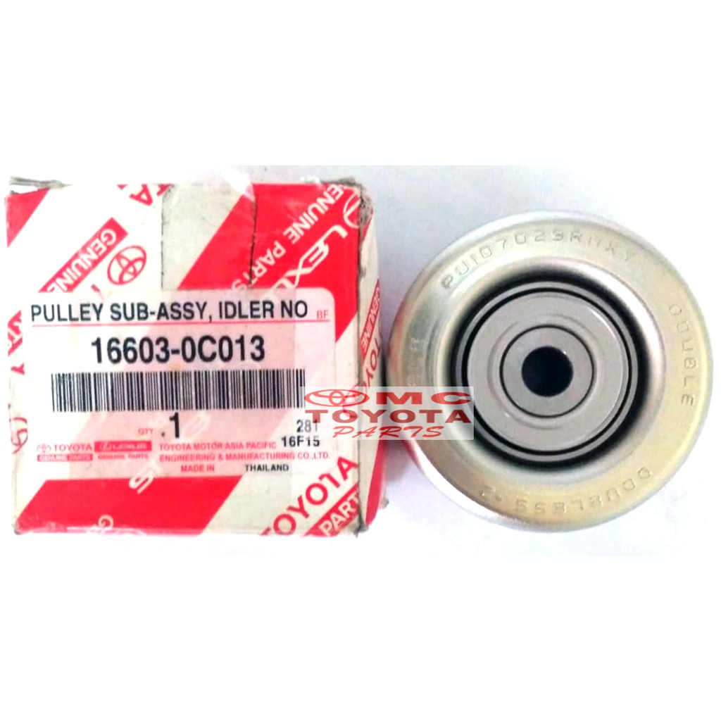 Pulley Tensioner V Belt Innova Fortuner Hilux 16603-0C013