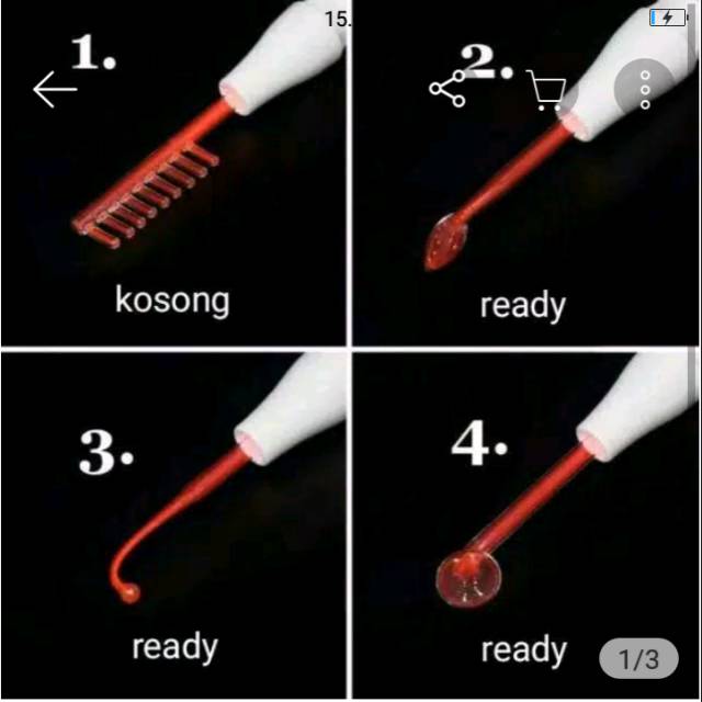 Seperpart alat facial hf