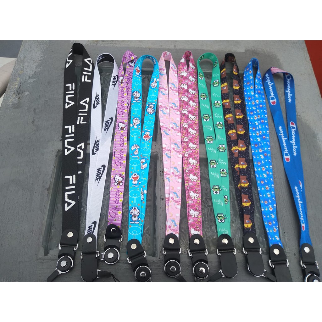 

TALI GANTUNGAN HANDPHONE/ID CARD/TANDA PENGENAL MOTIF LUCU LANYARD