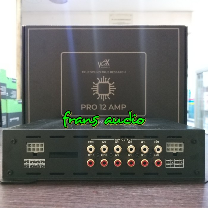 PROCESSOR VOX RESEARCH PRO12 AMP PRO 12 AMP BUILT IN POWER DSP VOX