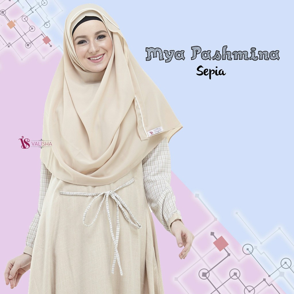 Hijab/Pashmina/Mya by Valisha
