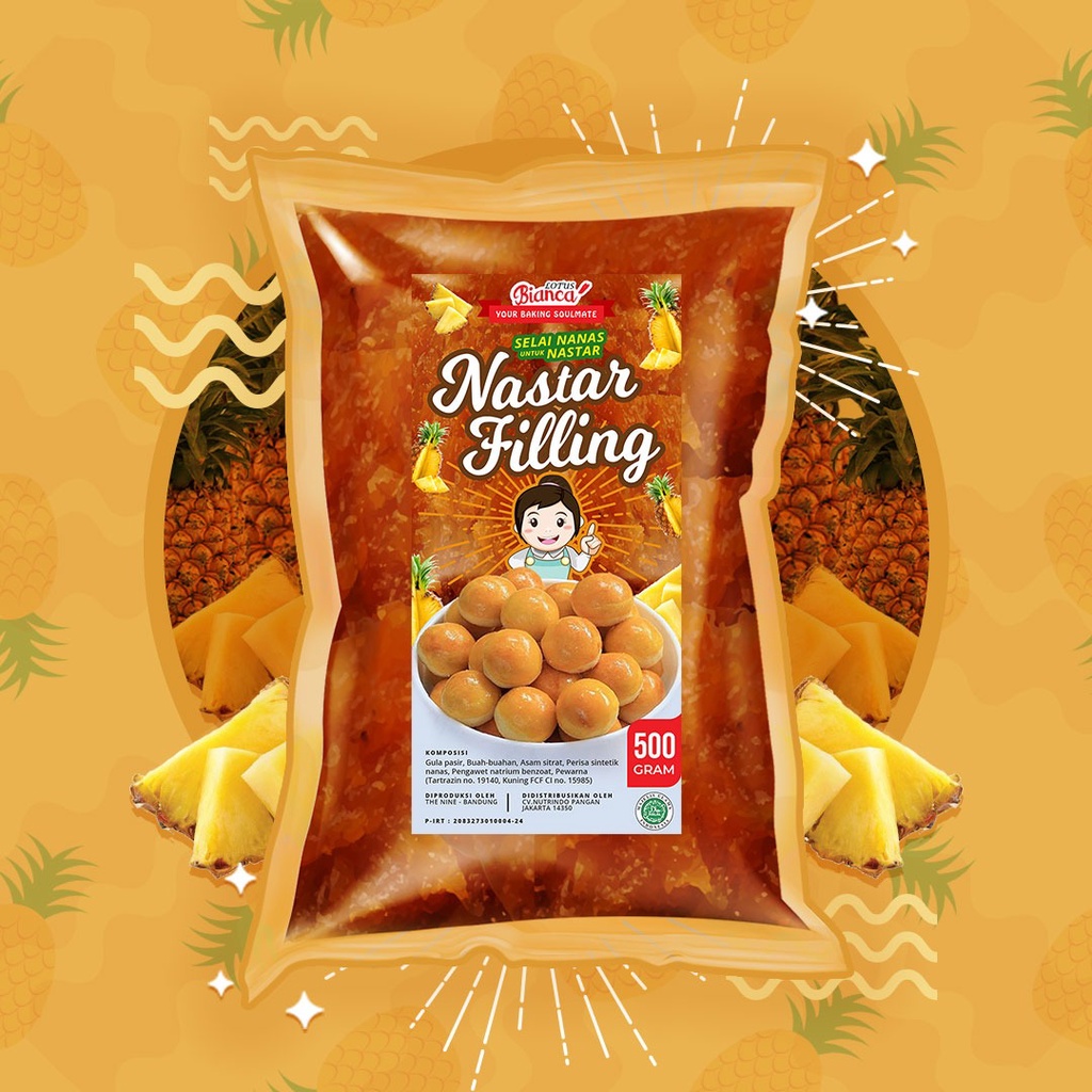 

Selai Nanas LOTUS BIANCA//Selai Isian Nastar 500gram
