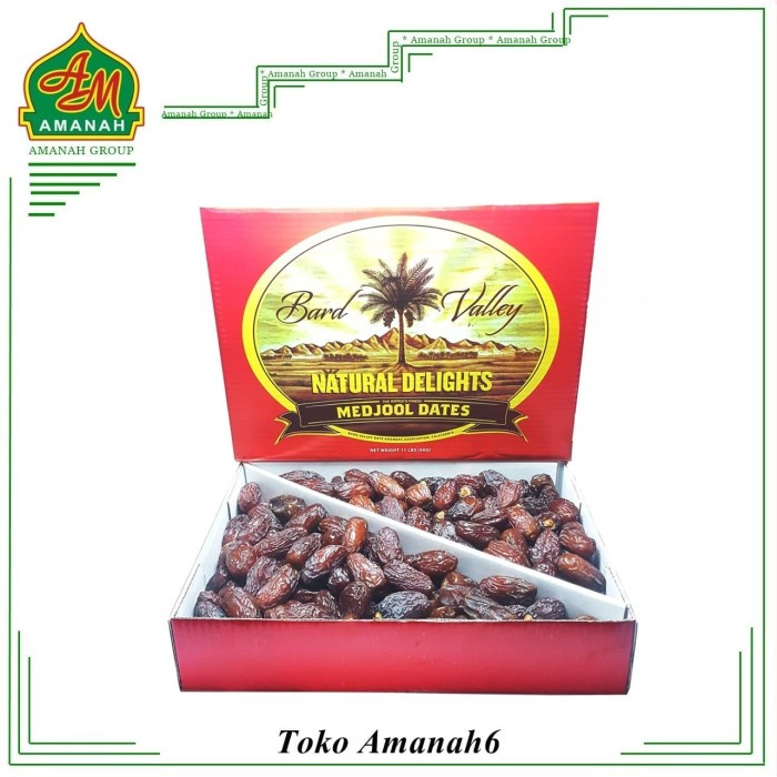 

Kurma MEDJOOL Brad Valley 5 kg