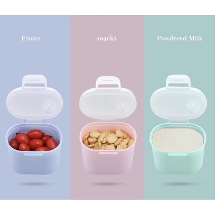 Kotak Penyimpanan Multifungsi Tempat Susu/Snack/Buah portable 800ML