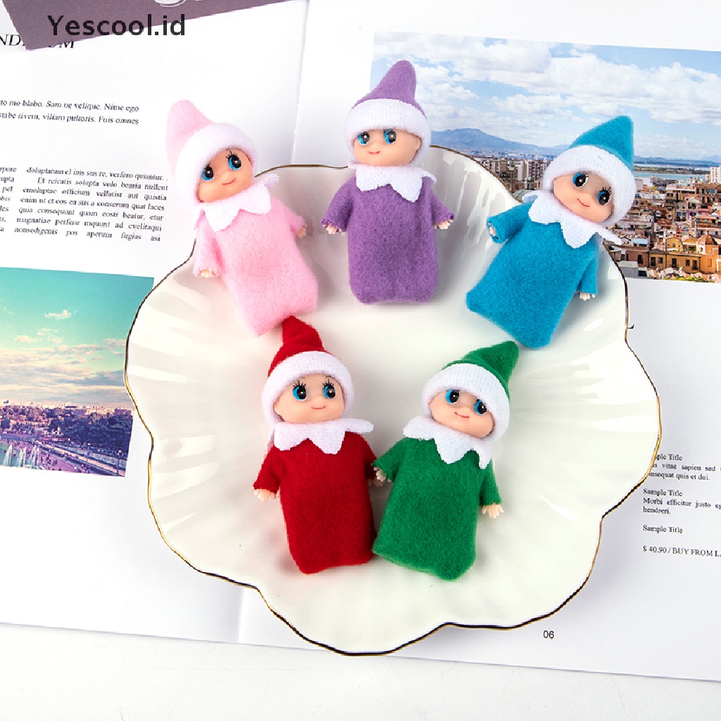 (Yescool) Mainan Boneka Elf Ukuran 8cm Untuk Bayi / Balita