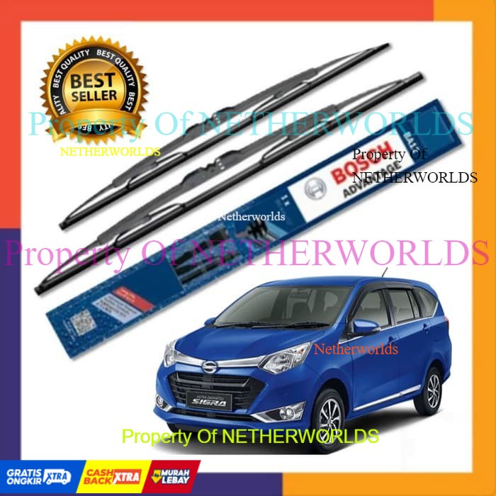 Wiper depan Daihatsu Sigra
