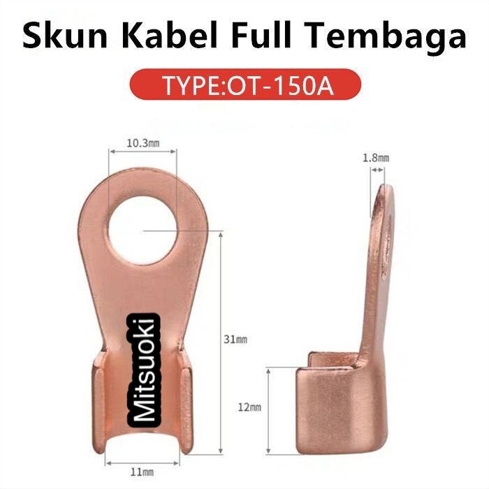 KABEL SKUN RING O/ KABEL SKUN TEMBAGA  OT 100 &amp; 150A