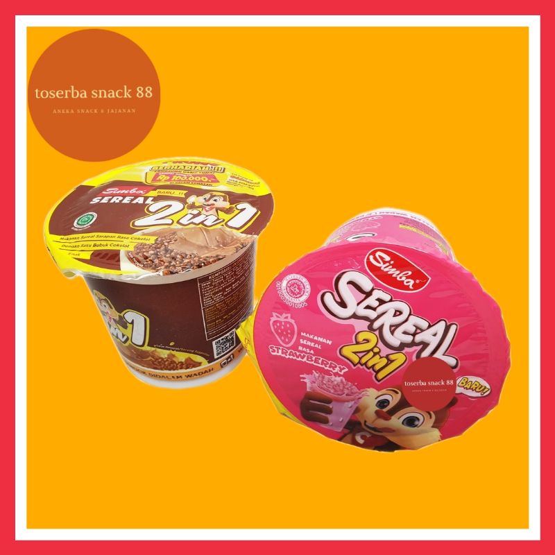 

SIMBA SEREAL 2 IN 1/ Sereal Lezat & Bergizi (24 gram)