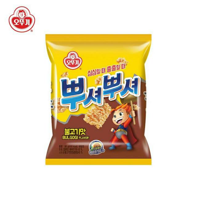 

Ottogi Snack Ramen Bulgogi 90 gram