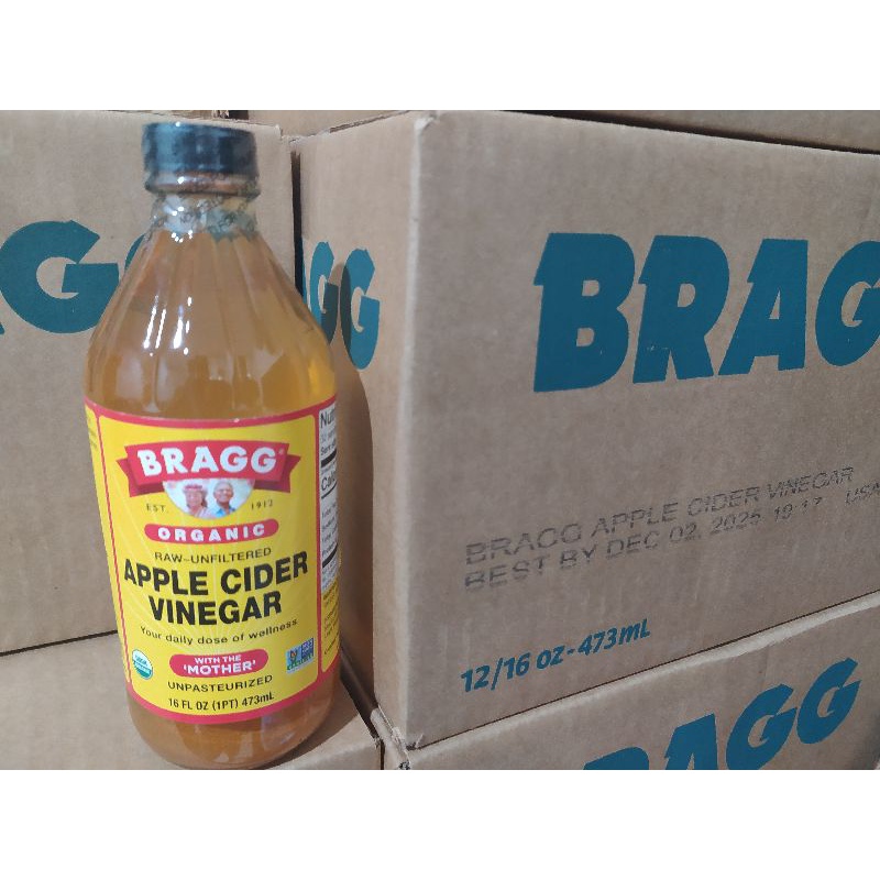 

BRAGG apple cider vinegar 473ml ORIGINAL / cuka apel bragg 473ml