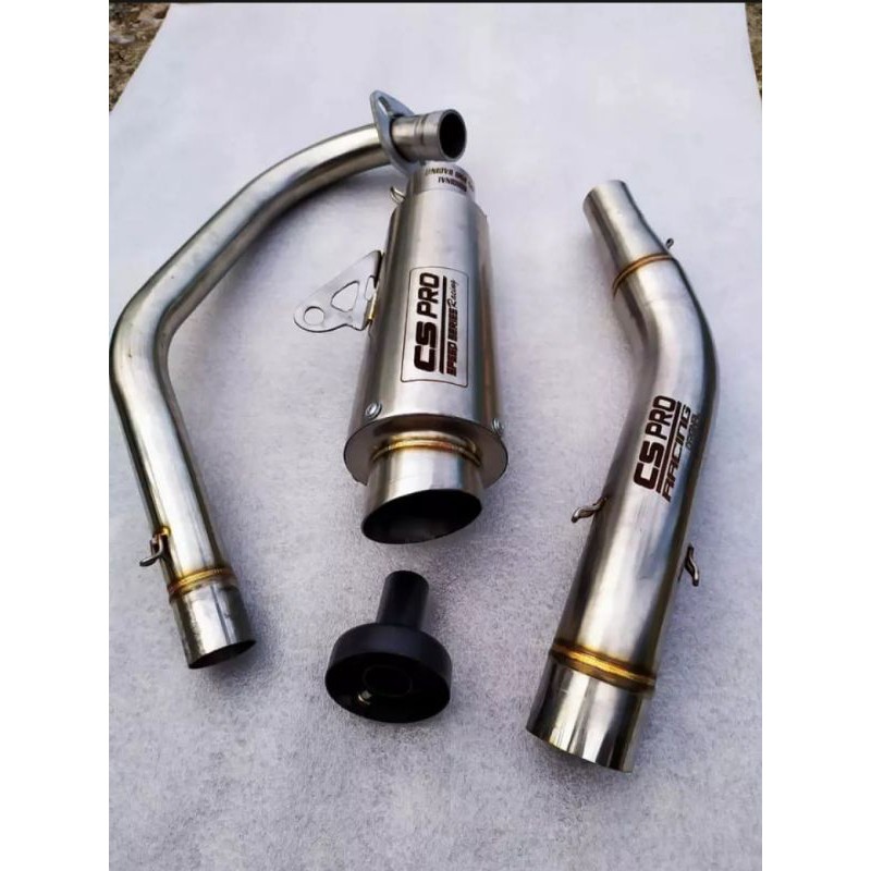 CS PRO RACING ORIGINAL SLENCER TITTAN SATRIA FU VIXION CBR 150R CB 150R SONIC NOT PROLINER TR1-R WRX
