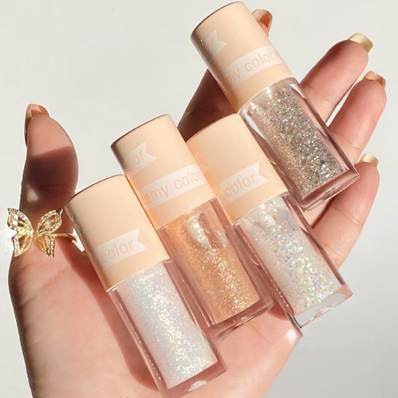 [ HARGA PROMO ] 𝐄𝐘𝐄𝐒𝐇𝐀𝐃𝐎𝐖 - SWEET MINT Liquid Glitter Eyeshadow Cair Korea