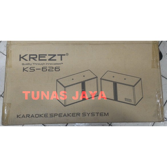 Speaker Pasif Karaoke Krezt KS 626 (2X6.5Inch)