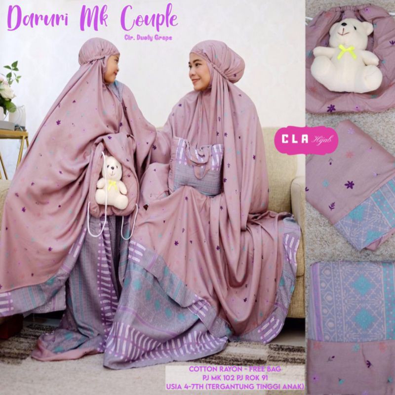 DARURI MUKENA COUPLE BY CLA HIJAB