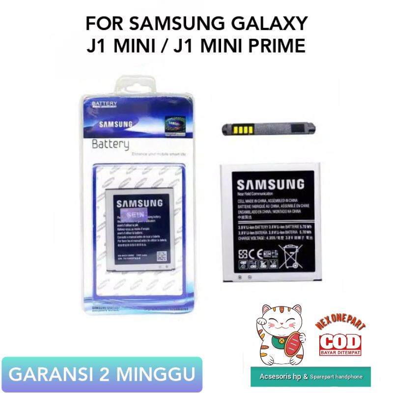 BATTERY BATERAI BATRE SAMSUNG GALAXY J1 MINI J105 J1 MINI PRIME J106 ORIGINAL - BATRAI BATREI