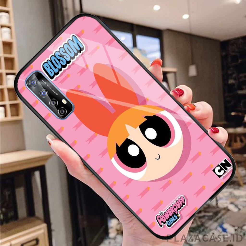 Powerpuff Girls Softcase Glass [K70] for REALME 7 Y20 A53 REDMI 9C C17 RENO 4 REALME 7i Y50 A73