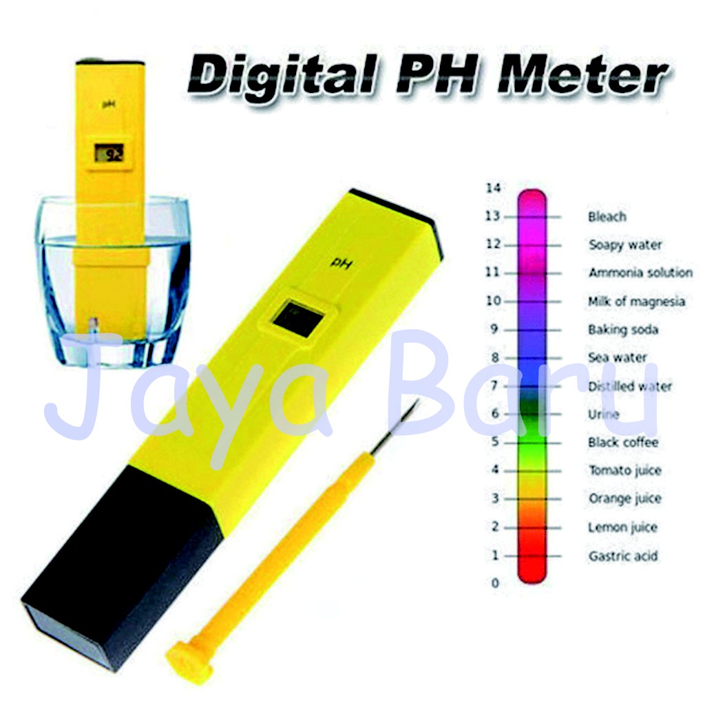 PH Meter - Alat Ukur Air - Hidroponik PH