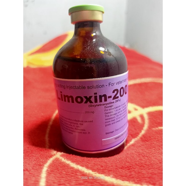 LIMOXIN 200 LA, ANTIBIOTIK UNTUK HEWAN SAPI KAMBING KUCING
