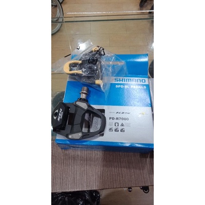 Pedal shimano 105 R7000 with cleat
