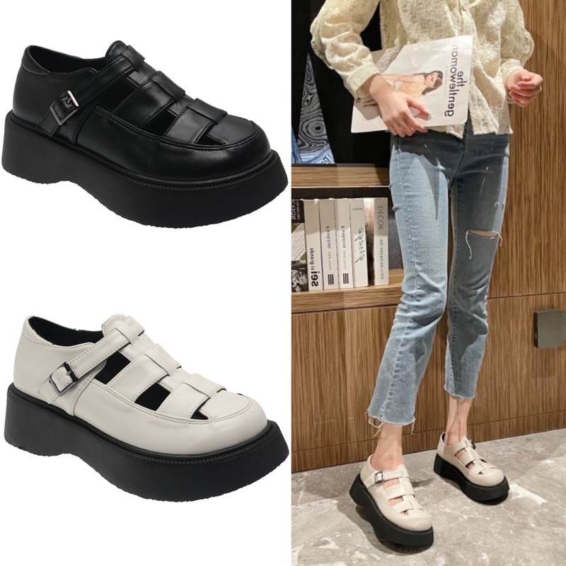 AVANCEID 1879 Sepatu Sneakers Boots Wanita Kerja Docmart Hitam Import