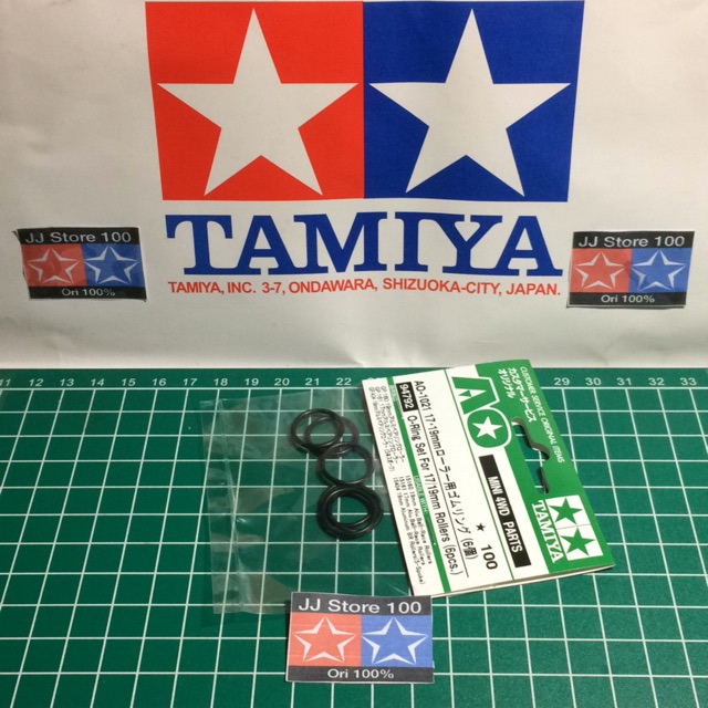 Tamiya 94792 O-Ring Set For 17/19mm Roller (6pcs)
