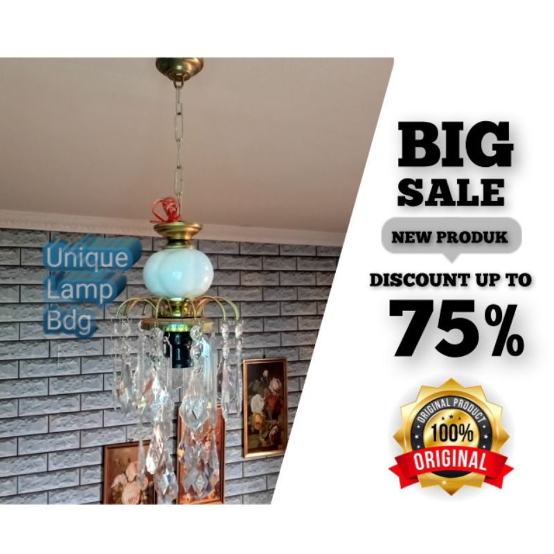 lampu hias gantung/lampu hias akrilik/lampu hias rumah