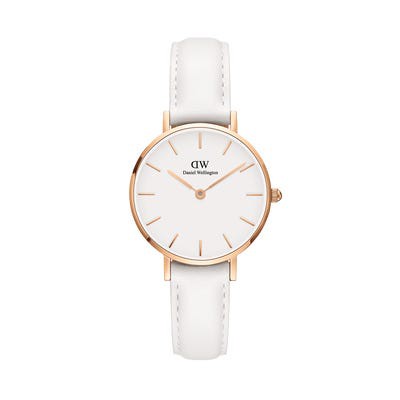DW Petite Bondi Ring Rose Gold Dial White
