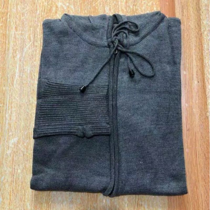 SN - Jaket / Sweater rajut Ariel Zipper