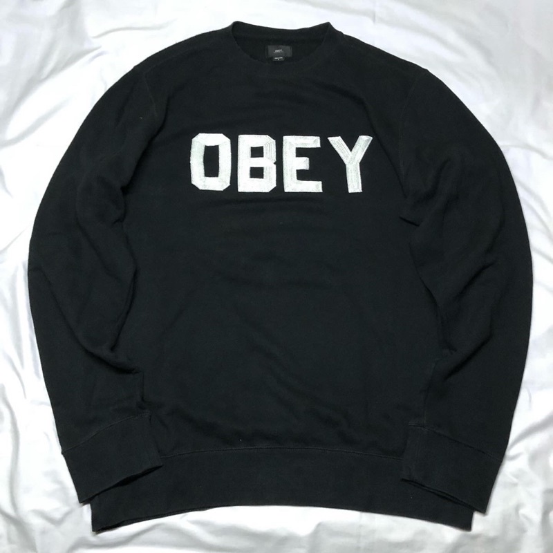Crewneck Obey second/bekas