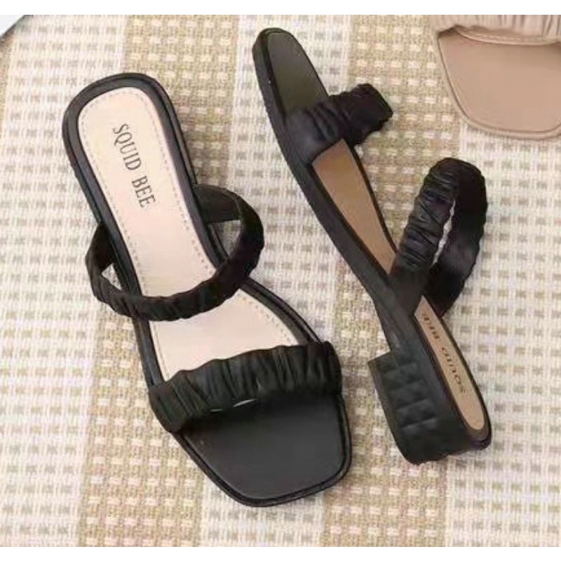 Sandal Jelly Fashions Kerut Import MDL 3305 MIU MIU