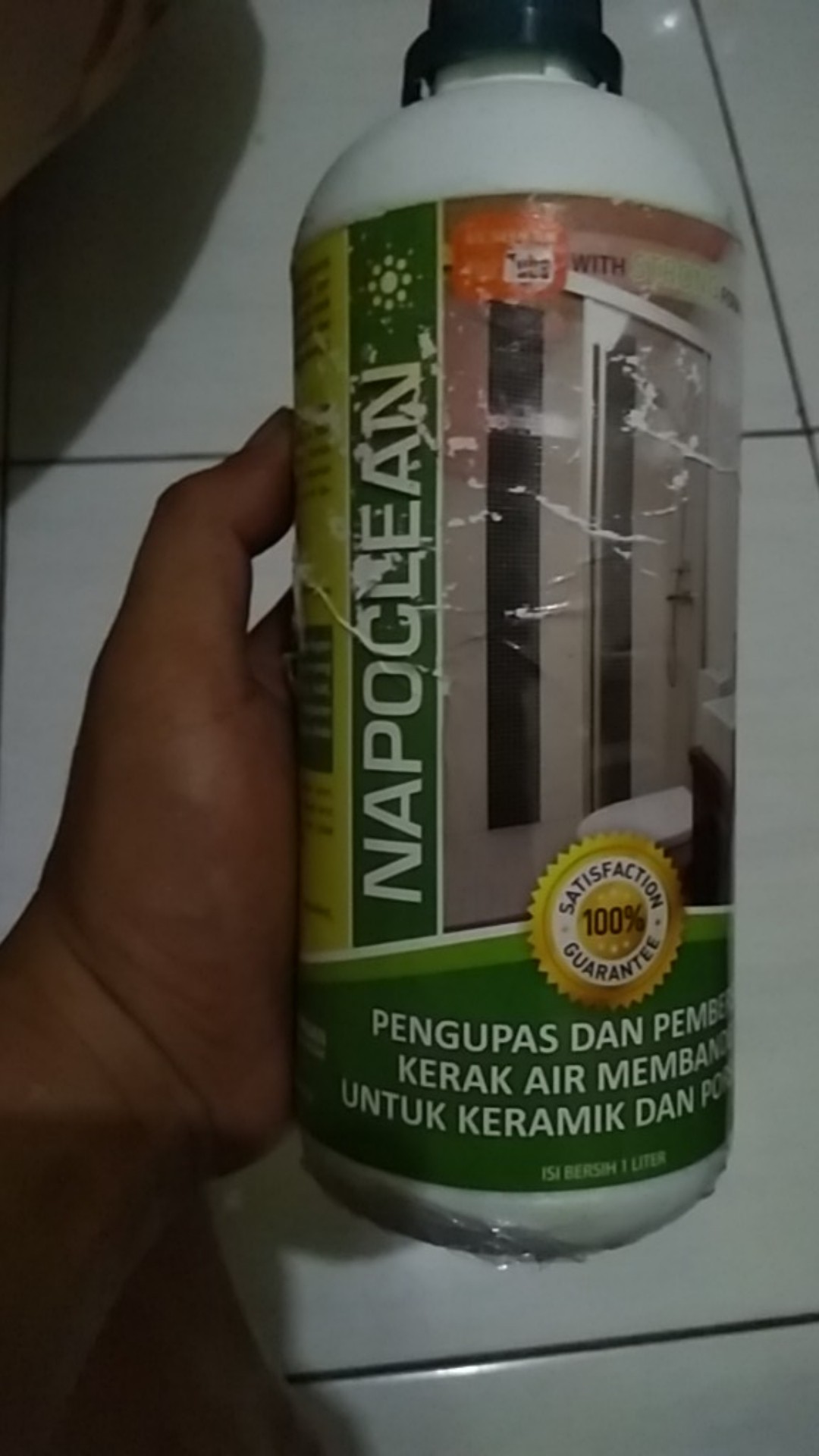 Bandar Napoclean Hijau Strong Pembersih Keramik Garansi Termurah