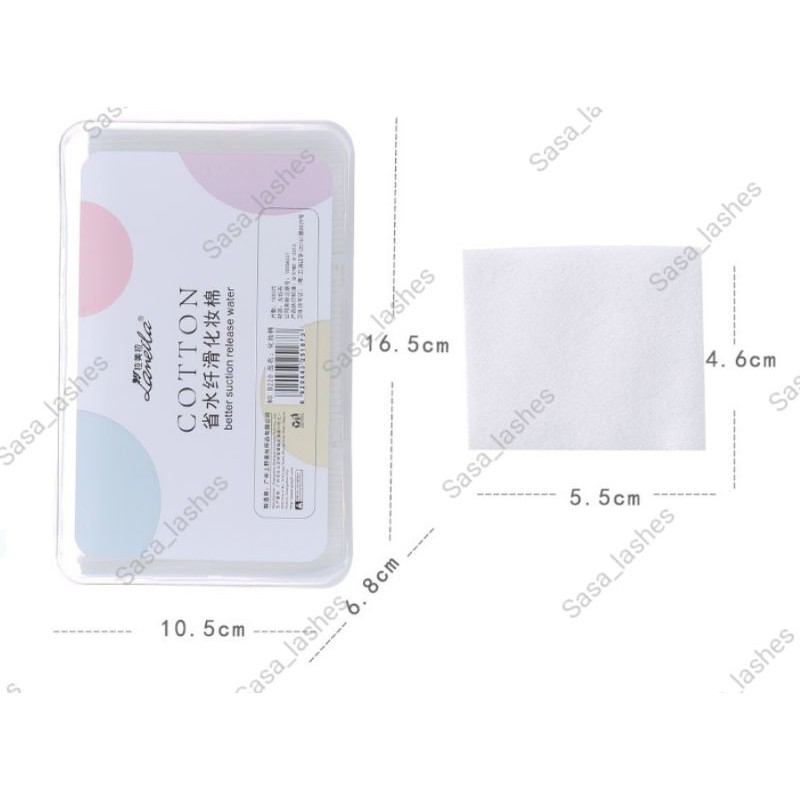 1000pcs Facial Cotton Pad/Kapas Tipis Pembersih Makeup